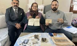 Şehit babasının kendisi için yazdığı 75 yıllık mektubu yıllardır saklıyor