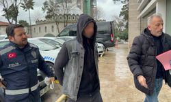 Serbest kalıp eve giderek darp edince tutuklandı