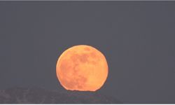 Van'da 2026'nın ilk gökyüzü şöleni: 'Kurt Dolunayı' görsel şölen sundu