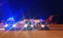 Van'dan İstanbul'a uçak ambulansla hasta sevki