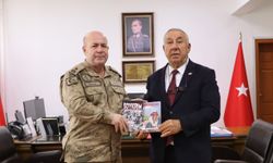 TADEF ‘ten İl Jandarma Alay Komutanı Tuğgeneral Özden"e Ziyaret