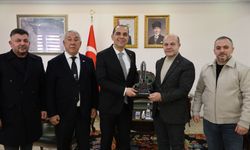 Gazetecilerden Vali M. Fırat Taşolar’a Hayırlı Olsun Ziyareti