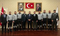 Rektör Gürel, Iğdır Üniversitesi Güvenlik Birimini Kabul Etti