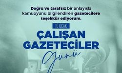 Milletvekili Cantürk Alagöz’den 10 Ocak Çalışan Gazeteciler Günü Mesajı