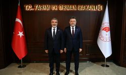 Cantürk Alagöz’den İbrahim Yumaklı’ya Ziyaret