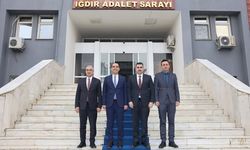 Vali Taşolar’dan Iğdır Adliyesine Ziyaret