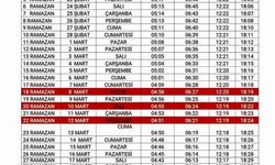 Iğdır’da Ramazan Heyecanı: İftar Saatleri Belli Oldu!