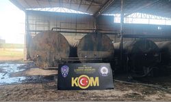 115 bin litre kaçak akaryakıt ele geçirildi
