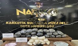 23 kilo skunk ve 11 kilo metamfetamin ele geçirildi