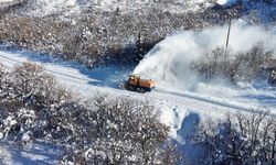 85 köy yolu ulaşıma açıldı, 28 köy yolunda çalışmalar sürüyor