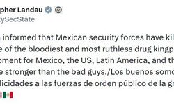 ABD'den Meksika'daki kartel operasyonu hakkında açıklama: 'El Mencho'nun öldürülmesi harika bir gelişme'