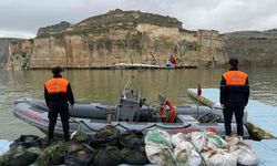 Ağ ile avlanma yasağına uymayan şahıslar jandarmaya yakalandı