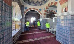 Ardahan'da Ramazan öncesi camilerde temizlik