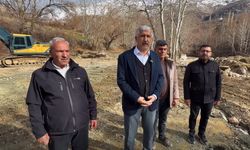 Başkan Hallaç, Haydaran su alma yapısında incelemelerde bulundu