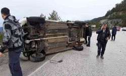 Cenaze dönüşü kaza: 2 yaralı