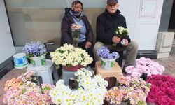 Çiçekçiler 14 Şubat'ı bekliyor