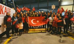 Çifte madalyalı şampiyona memleketinde coşkulu karşılama