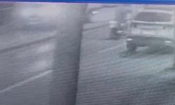 İki motosiklet böyle çarpıştı: 1'i hamile 2 yaralı