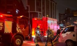 Kağıthane'de metruk binada şüpheli yangın