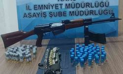 Kars'ta silah ve mühimmat ele geçirildi