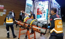 Kontrolden çıkan otomobil yayalara çarptı