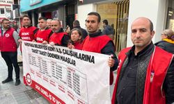 Maaş alamayan işçiler sokağa döküldü
