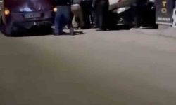 Mahallede aileler arası kavga bir anda büyüdü