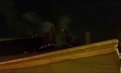 Müstakil evin bacasında yangın