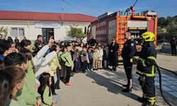 Nazilli'de öğrencilere 'Ormanları Koruma, Afet ve Yangın Eğitimi' verildi