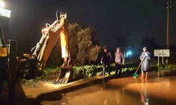 Sağanak yağış etkili oldu