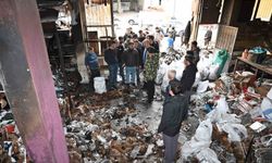 Sanayi sitesinde yangın: Alevler büyümeden söndürüldü