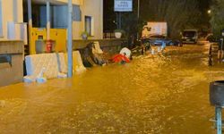 Sel vurdu, evler ve iş yerlerini su bastı