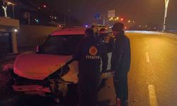 Trafik kazası: 1 yaralı