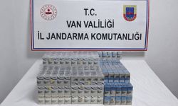 Van'da kaçak sigara operasyonu