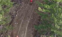 Yasa dışı avcılık yapanlar dron ile tespit edildi