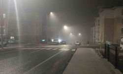 Yoğun sis etkili oldu