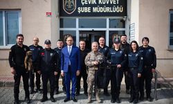 Iğdır İl Emniyet Müdürü Niyazi Turgay’dan Olay Yeri İnceleme Şubesine Ziyaret