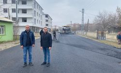 Baharlı Mahallesi Asfaltlanıyor