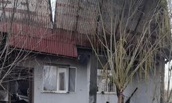 Iğdır’ın Cennetabat Köyünde Çıkan Yangında Ev Kül Oldu