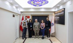 DAĞCILIK VE DOĞA SPORLARI HEYETİNDEN EMNİYET MÜDÜRÜ TURGAY’A ZİYARET