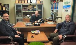 Tapu Müdürü Gökhan Dağdelen’den Veda Ziyareti