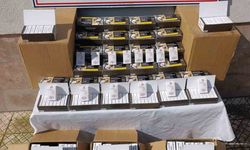 55 bin adet kaçak makaron ele geçirildi