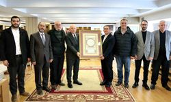 Ebu İshak Vakfı'ndan Başkan Sekmen'e Anlamlı Ziyaret