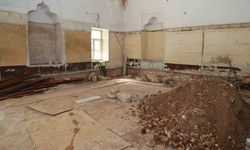 Gebze'deki tarihi Çarşı Hamamı'nda restorasyon çalışmaları başladı