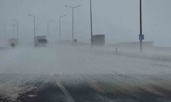 Güzeldere Geçidi'nde tipi trafiği olumsuz etkiliyor