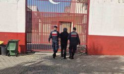 Hapis cezasıyla aranıyordu jandarmadan kaçamadı