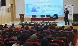 İnönü Üniversitesi'nde öğrencilere 'Atık Yönetimi' farkındalık konferansı