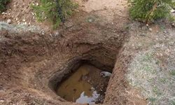 Kaçak kazının yapıldığı çukura düşen köpek kurtarıldı
