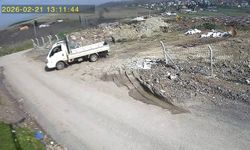 Kaçak moloz dökümüne fotokapanlı ceza