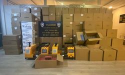Kaçak sigara imalathanesine operasyon: 460 kilo tütün ele geçirildi